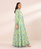 Printed Lawn Tier Dress