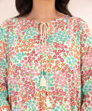 Printed Lawn Tier Dress