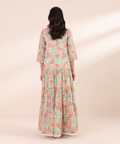 Printed Lawn Tier Dress
