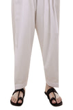 Off White Cotton Shalwar