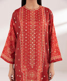 3 Piece - Printed Silk Suit