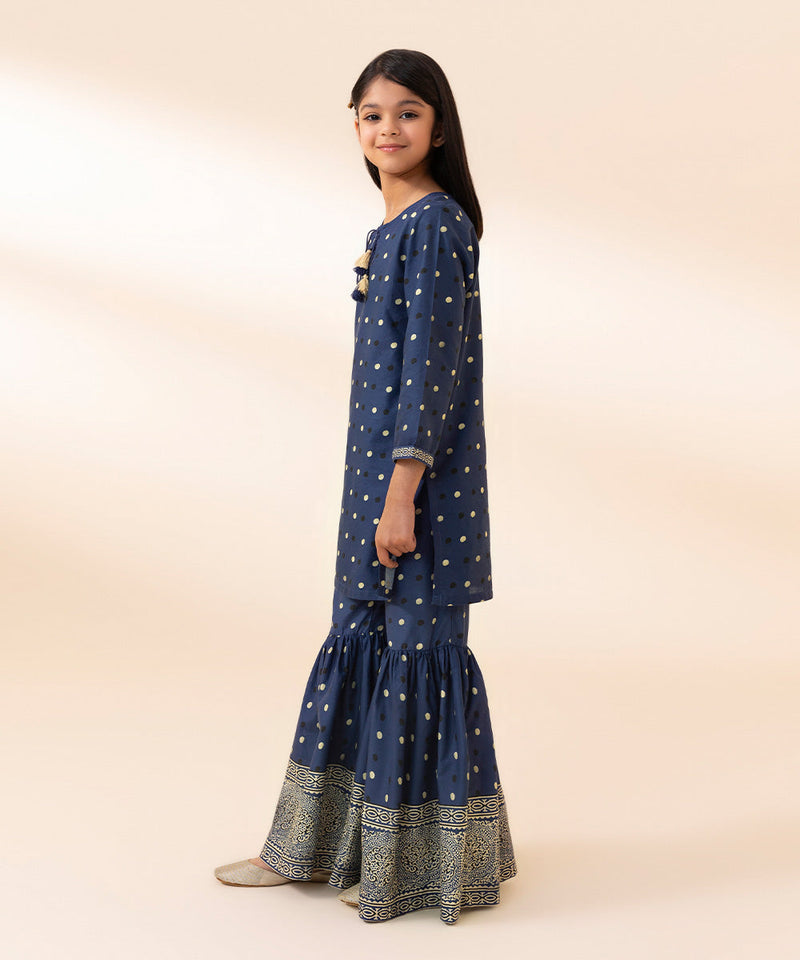 2 Piece - Printed Cambric Set