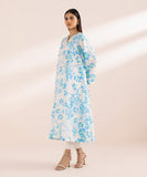 Printed Cambric Flared Shirt