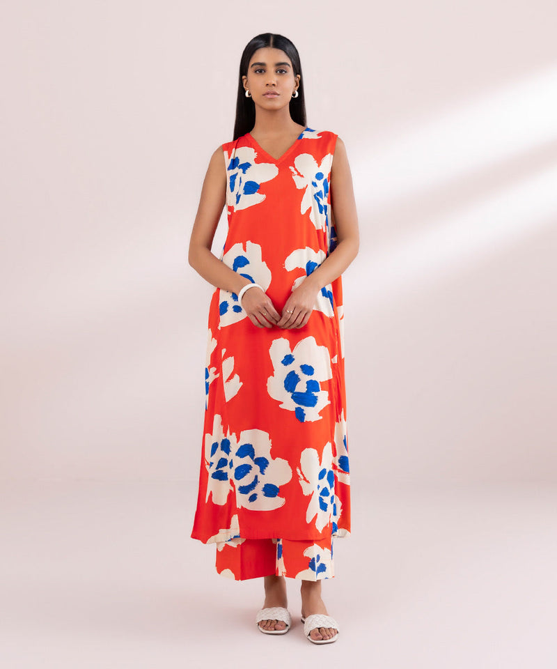 Printed Arabic Lawn Shirt