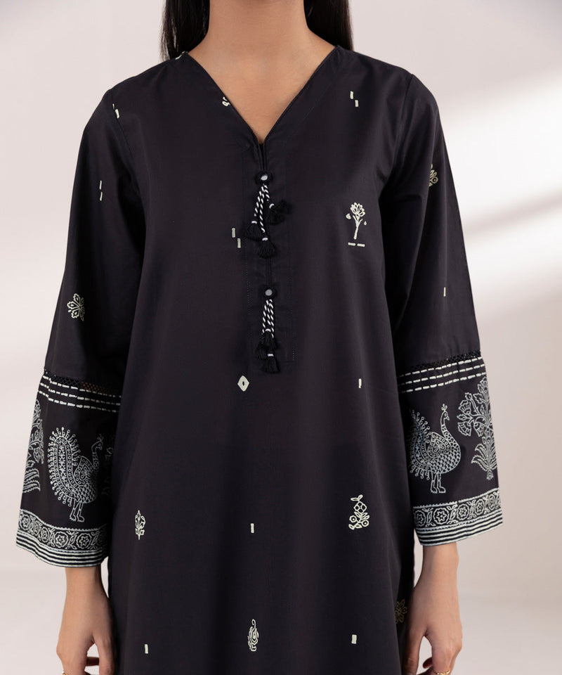 Block Printed Lawn Shirt