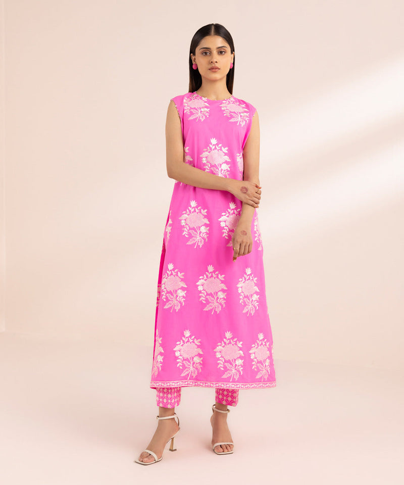 Embroidered Cambric Shirt