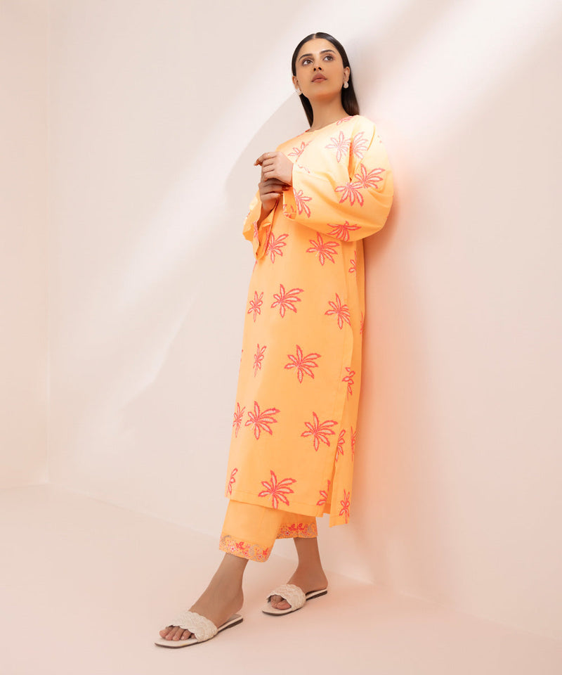 Embroidered Cambric Shirt