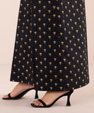 Printed Cambric Flared Pants