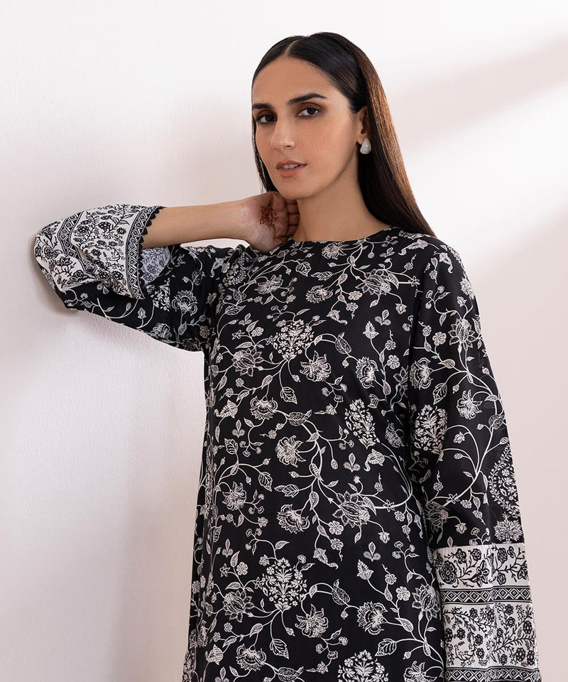 Printed Arabic Lawn Shirt