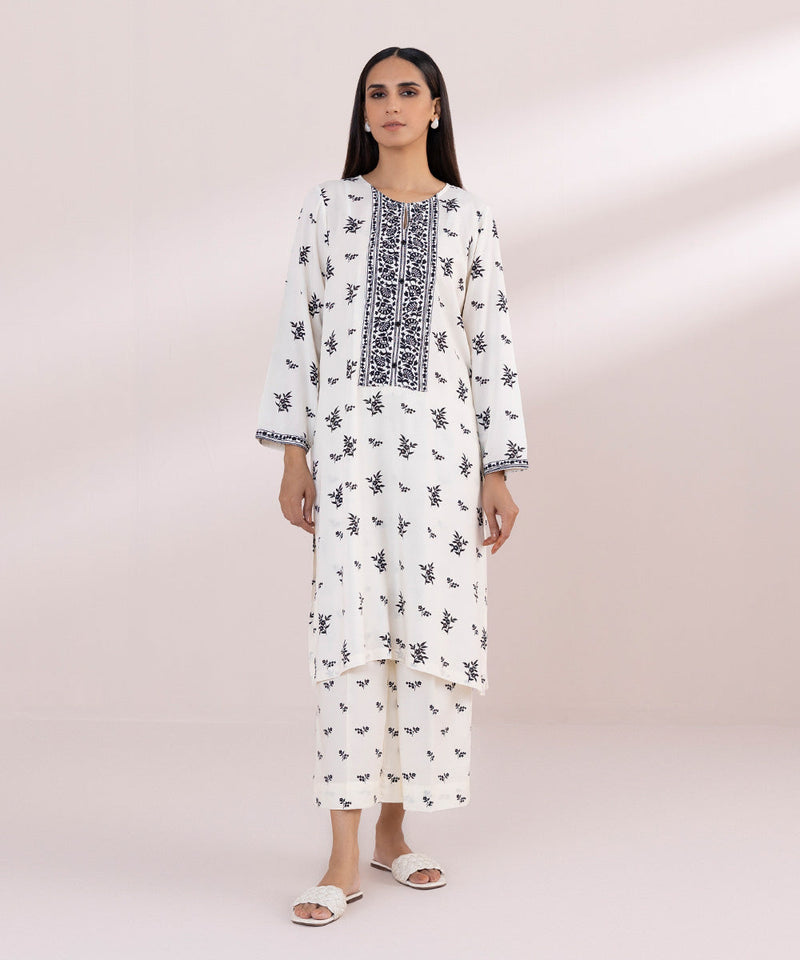 Printed Arabic Lawn Shirt