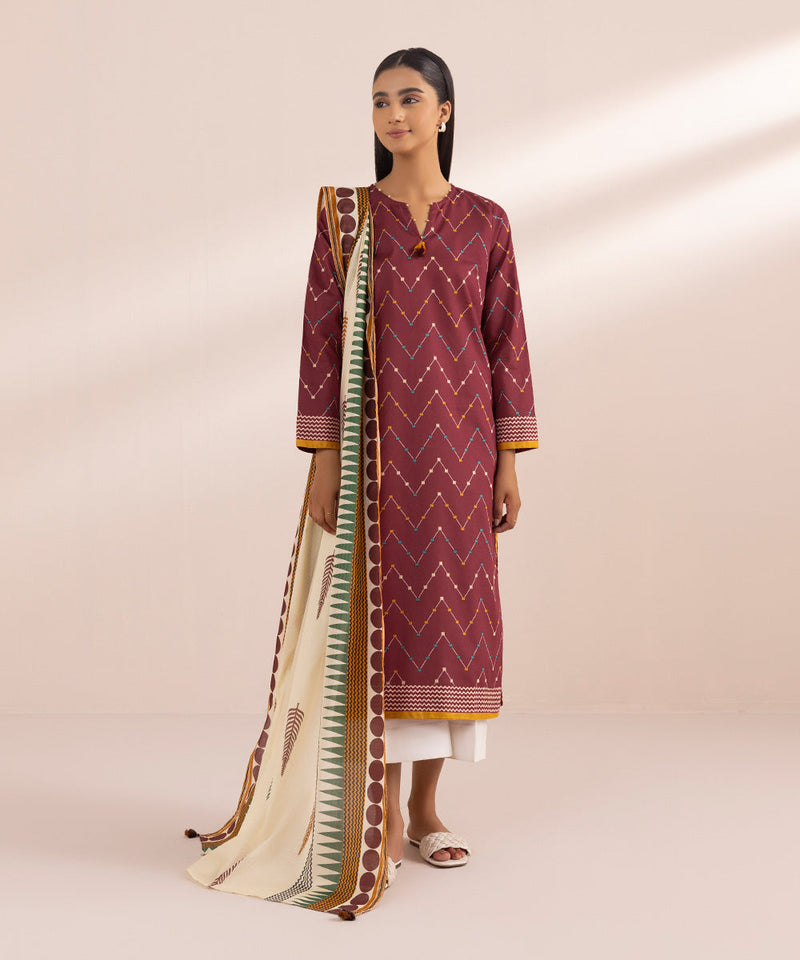 Printed Voile Dupatta