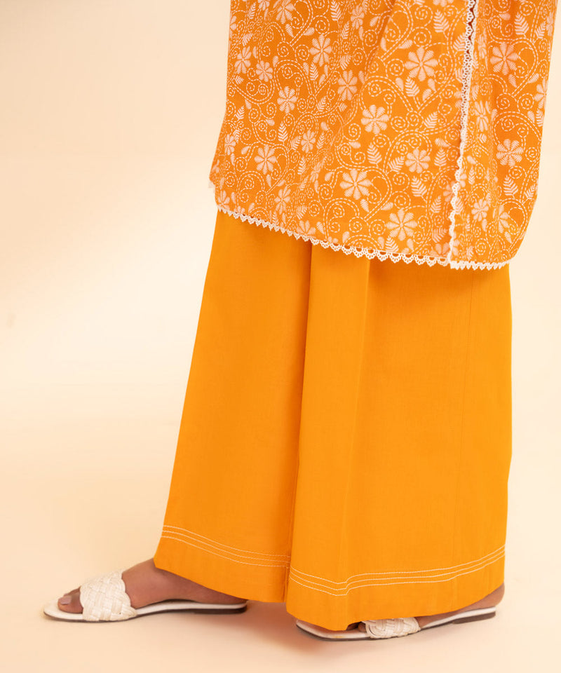 Cambric Flared Pants