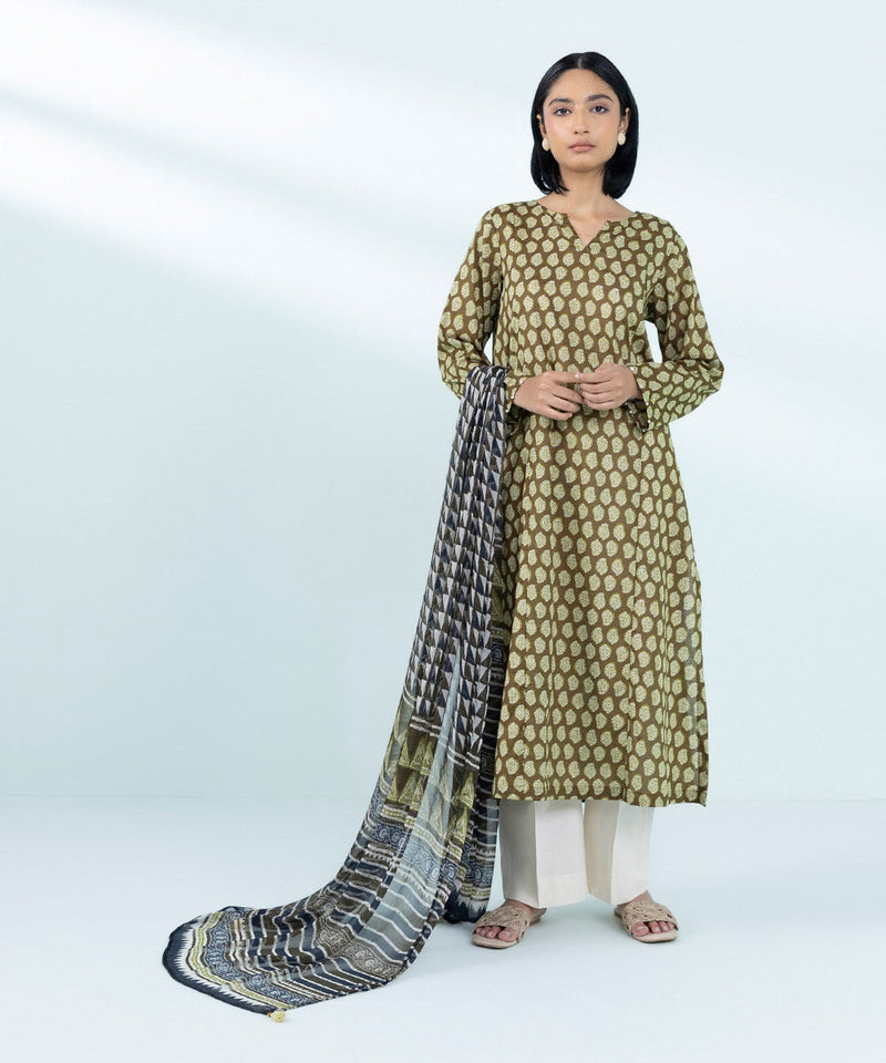Printed Chiffon Dupatta