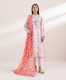 Printed Zari Voile Dupatta