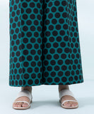 Printed Cambric Flared Pants