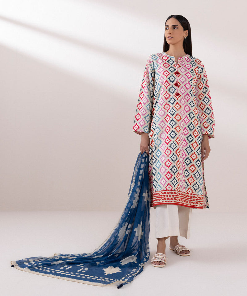Printed Chiffon Dupatta
