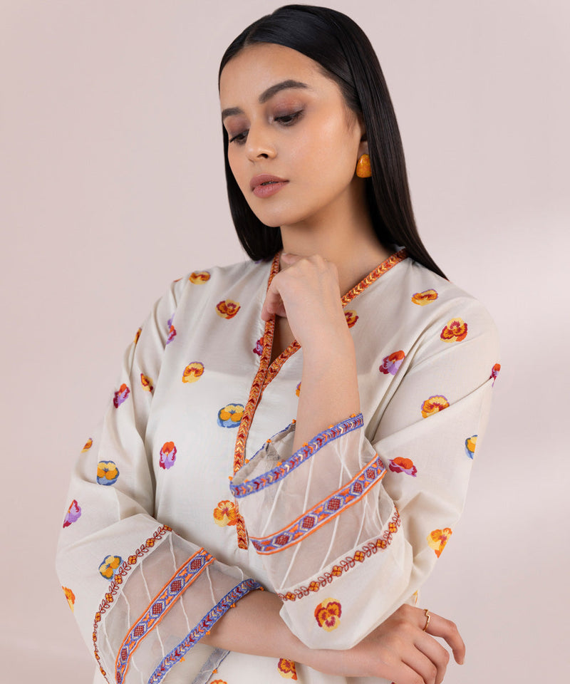 Embroidered Lawn Shirt