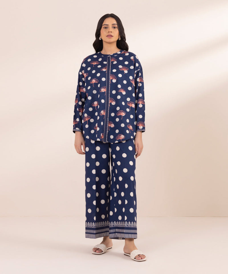 Embroidered Lawn Top