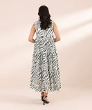 Printed Lawn Tier Dress