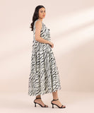 Printed Lawn Tier Dress