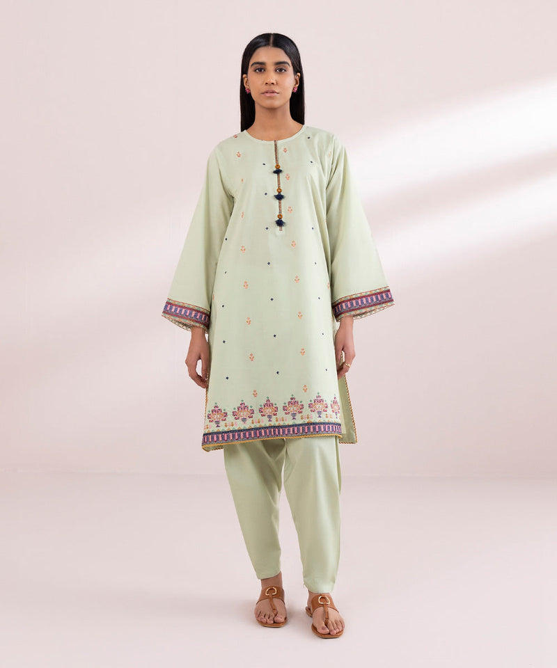 Embroidered Lawn Shirt