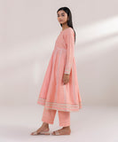 Embroidered Dobby Flared Shirt