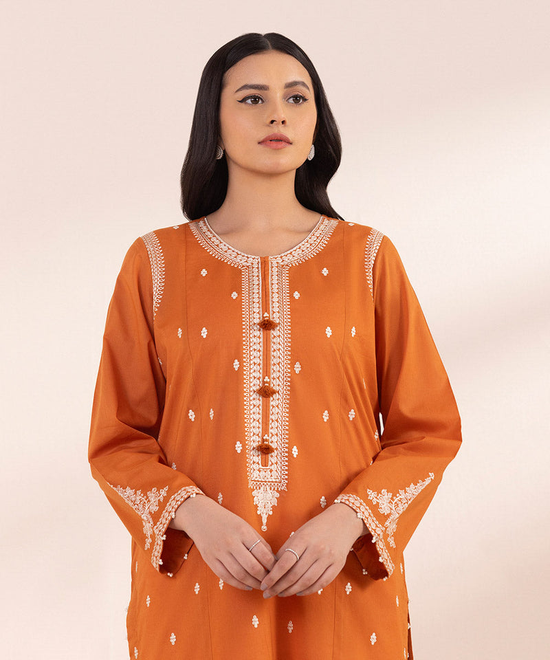 Embroidered Lawn Shirt