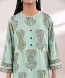 Block Printed Arabic Lawn Shirt