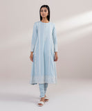 Embroidered Dobby Flared Shirt