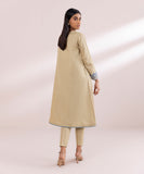 Embroidered Dobby Flared Shirt