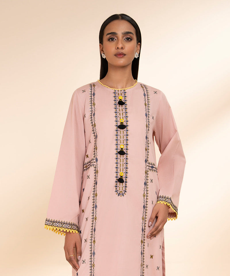 Embroidered Dobby Shirt