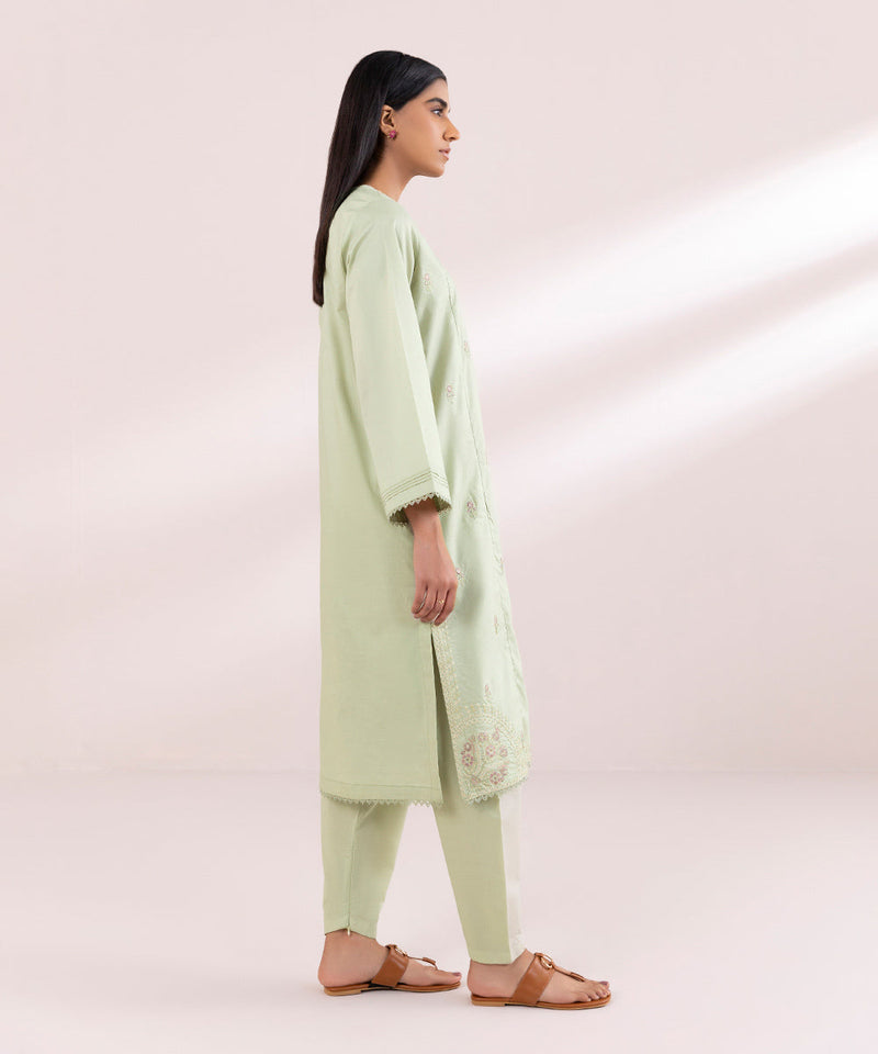 Embroidered Dobby Shirt