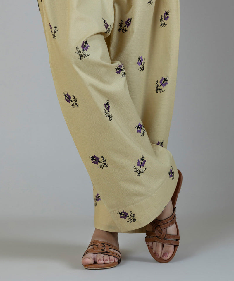 Embroidered Dobby Shalwar