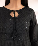 2 Piece - Embroidered Raw Silk Suit