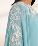 2 Piece - Embellished Chiffon Suit