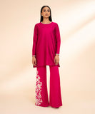 Embellished Raw Silk Suit