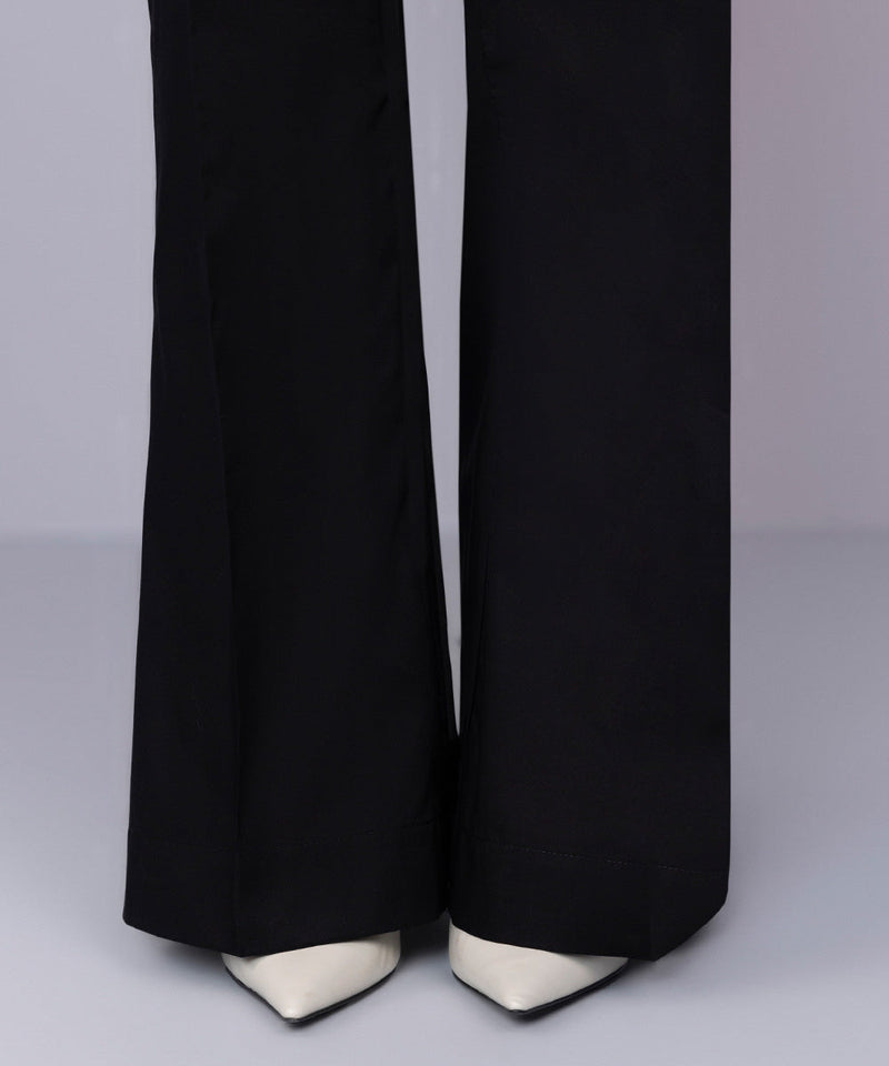 Cambric Boot-cut Pants