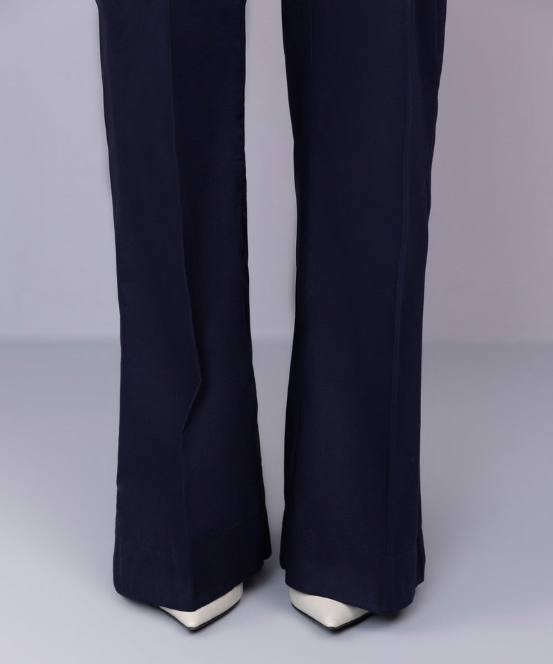 Cambric Boot-cut Pants