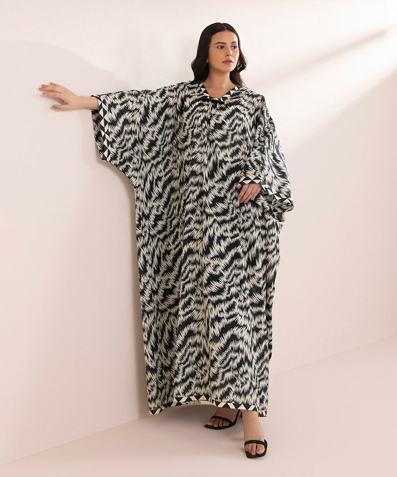Printed Lawn Kaftan