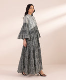 Printed Lawn Tier Dress