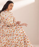 Printed Lawn Tier Dress