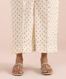 Printed Seersucker Culottes