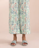 Printed Seersucker Culottes