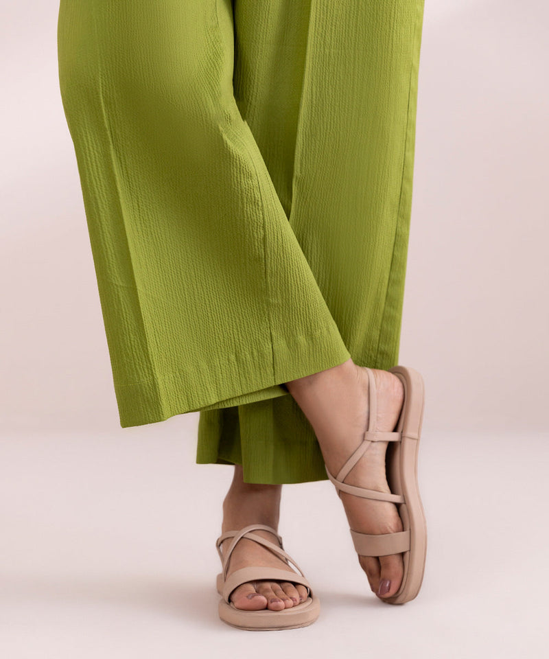 Seersucker Culottes