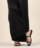 Embroidered Raw Silk Culottes