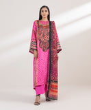 3 Piece - Embroidered Silk Suit