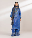 3 Piece - Printed Silk Suit