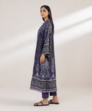 2 Piece - Embroidered Silk Suit