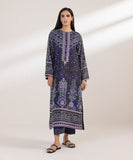 2 Piece - Embroidered Silk Suit