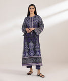 2 Piece - Embroidered Silk Suit